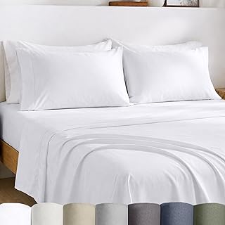 California Design Den Percale Cotton Sheet Set